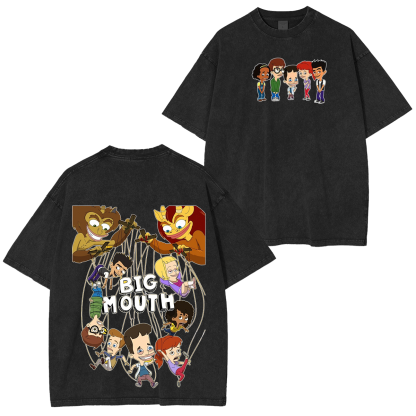 Big Mouth Vintage Washed T-shirt/Crewneck/Hoodie