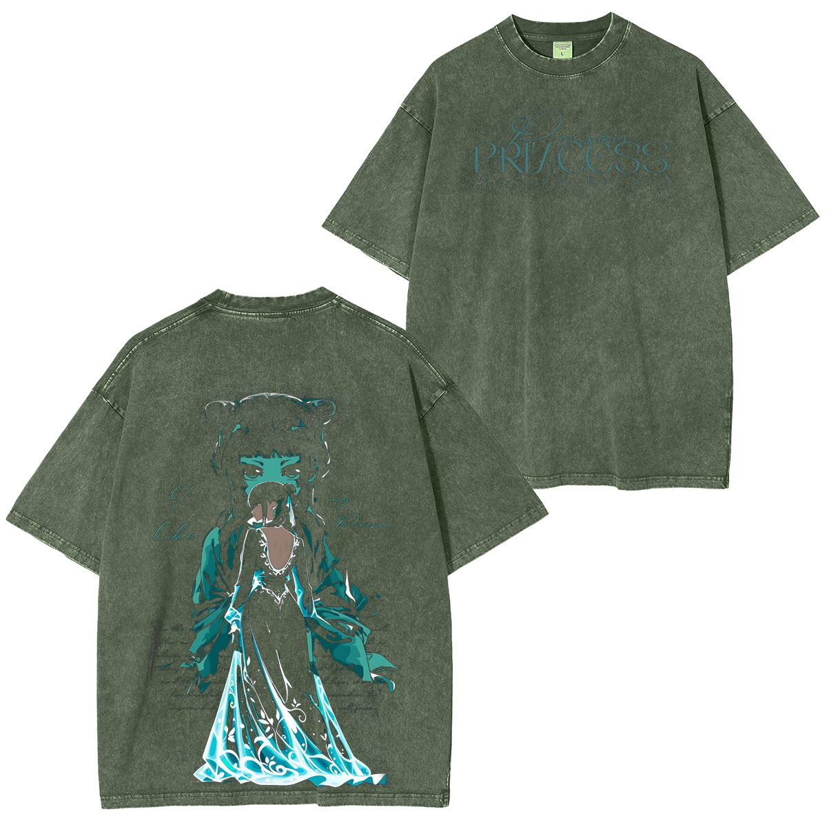 The Apothecary Diaries Manhunt Oversized Unisex Washed T-Shirt