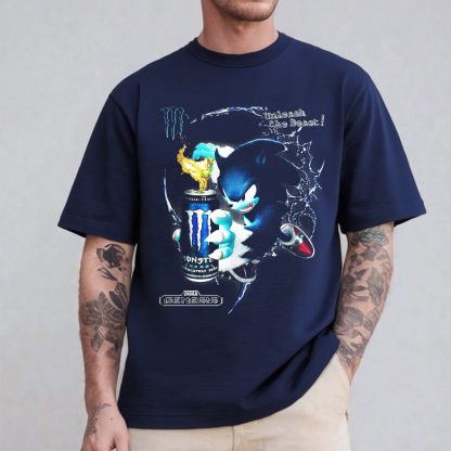 Sonic Monster Energy Oversized T-shirt/Crewneck/Hoodie