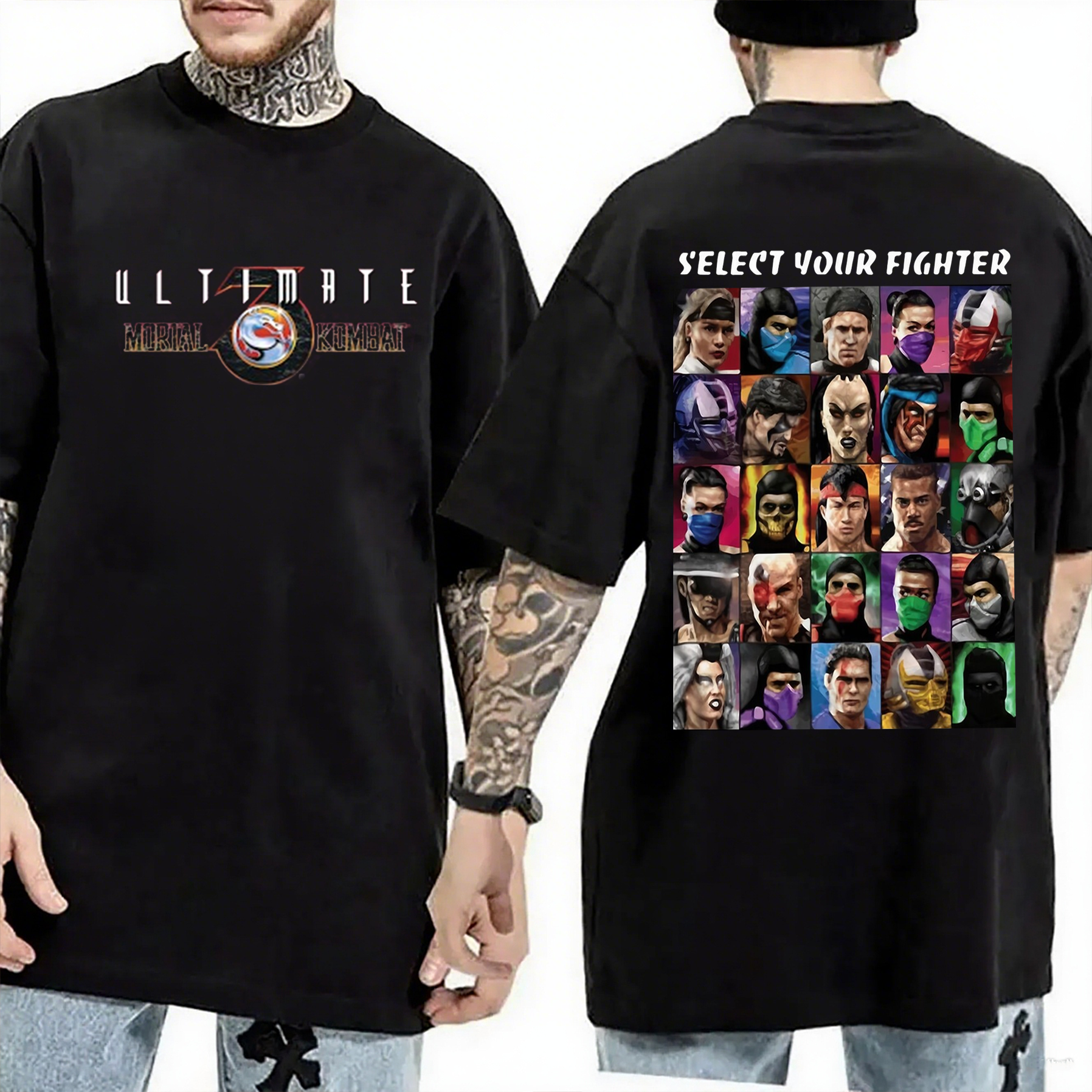 Ultimate Mortal Kombat 3 Oversized T-shirt/Crewneck/Hoodie