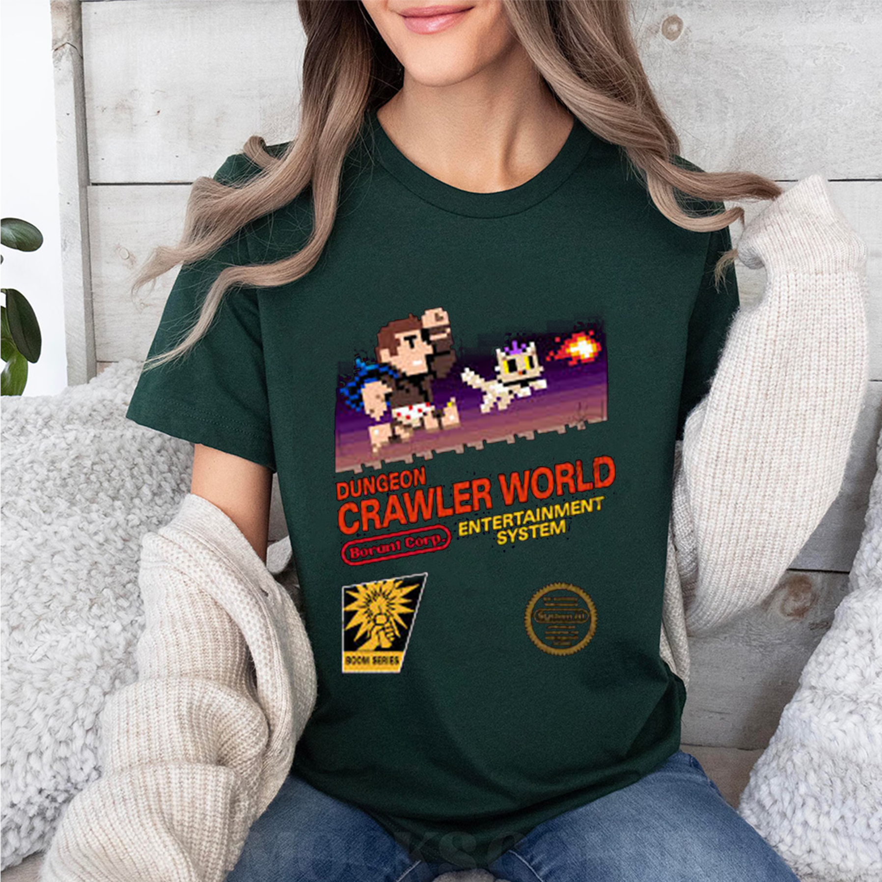 Dungeon Crawler World Oversized T-shirt/Crewneck/Hoodie