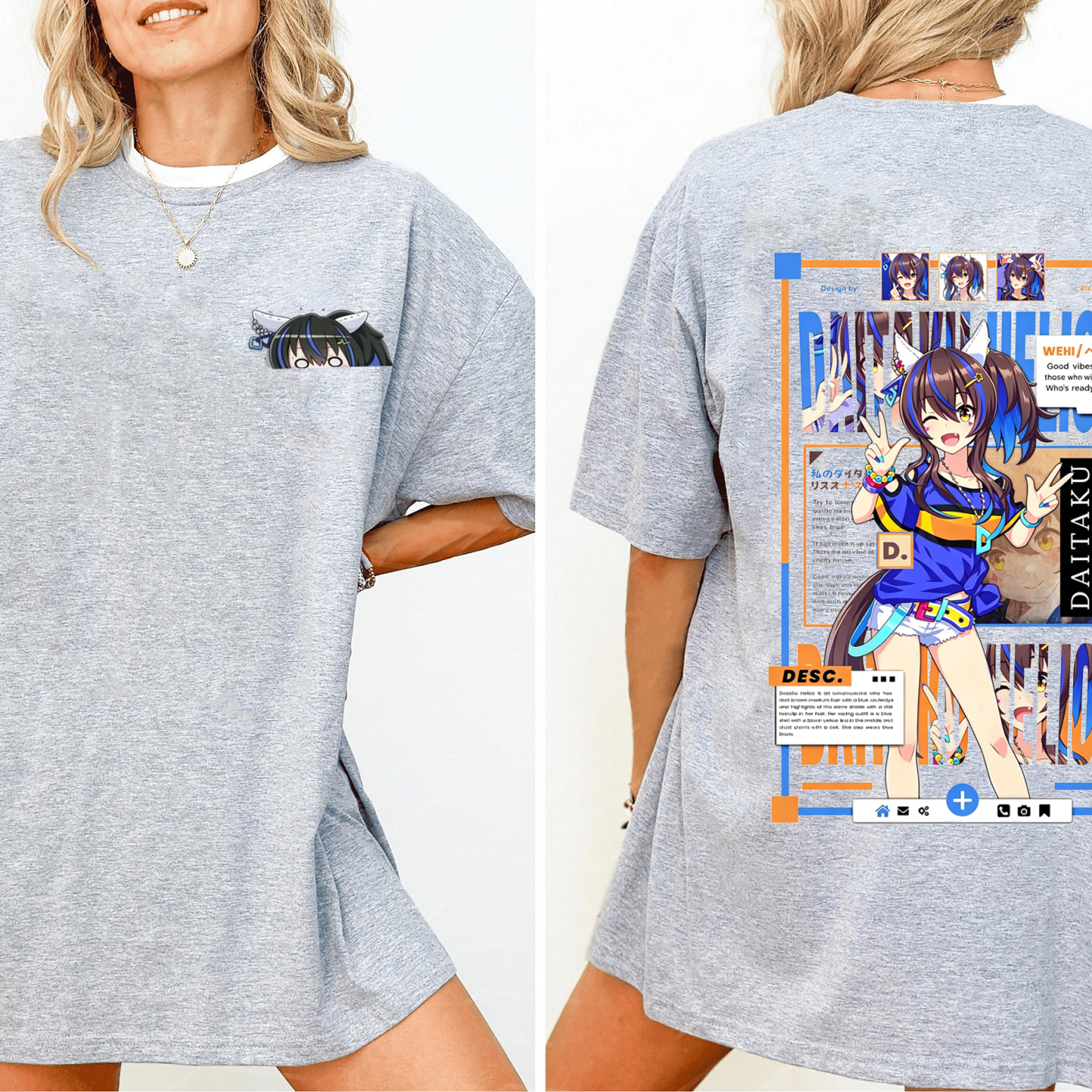 Umamusume Pretty Derby Unisex Shirt/Crewneck/Hoodie