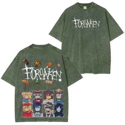 Forsaken Oversized Unisex Washed T-Shirt