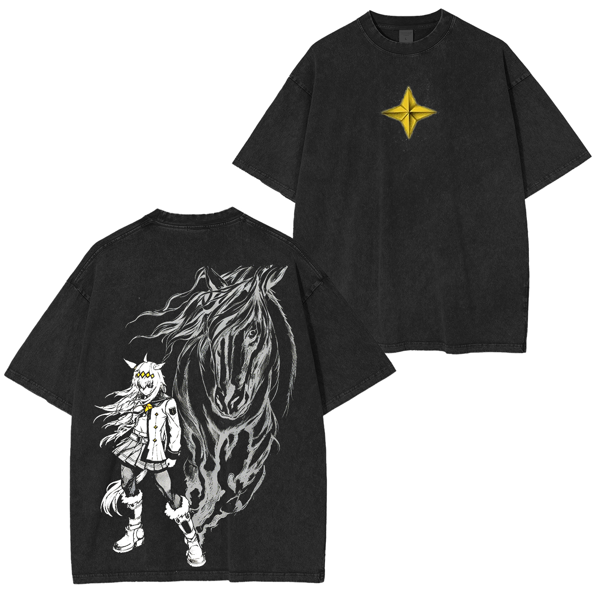 Uma Musume: Cinderella Gray Vintage Washed T-shirt/Crewneck/Hoodie