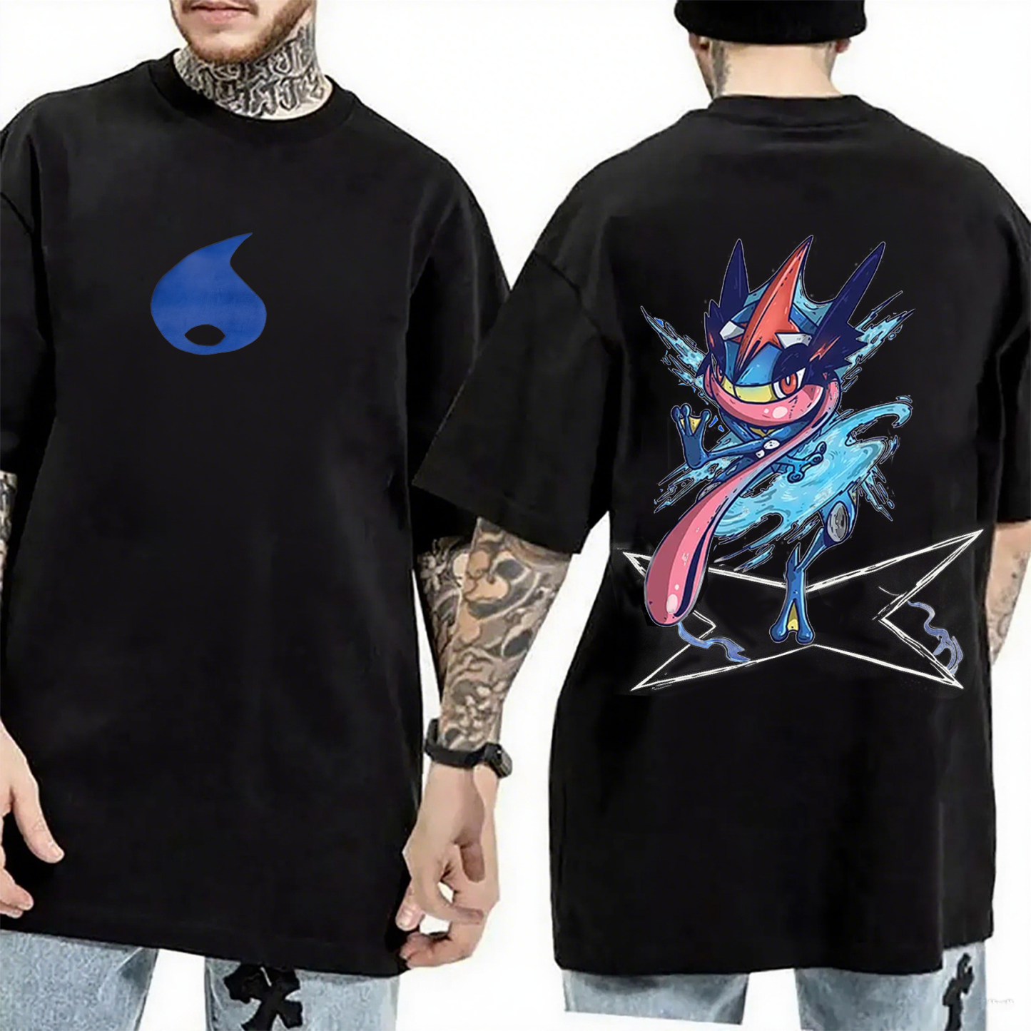 Ash-Greninja Unisex Shirt/Crewneck/Hoodie