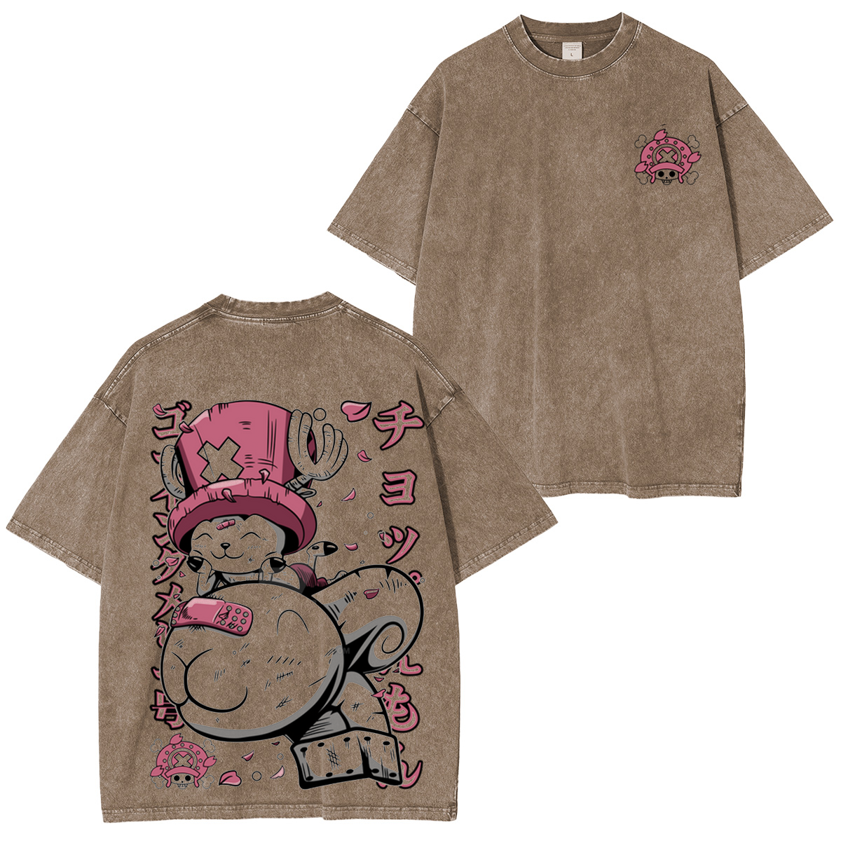 One Piece Tony Tony Chopper Vintage Washed T-shirt/Crewneck/Hoodie