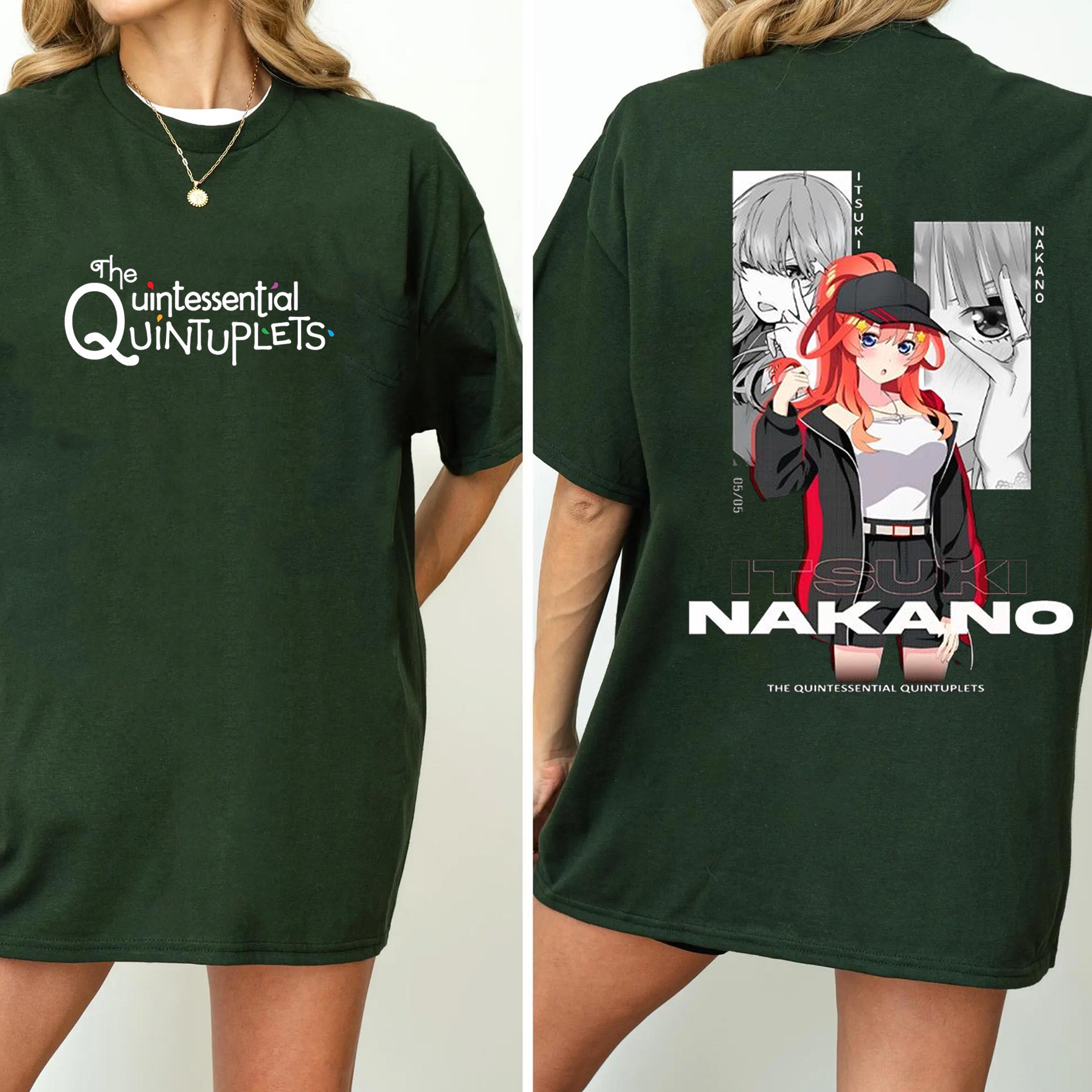 The Quintessential Quintuplets Oversized T-shirt/Crewneck/Hoodie