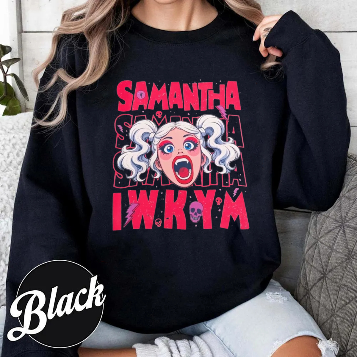 IWKYM Samantha Dungeon Crawler Carl Oversized T-shirt/Crewneck/Hoodie