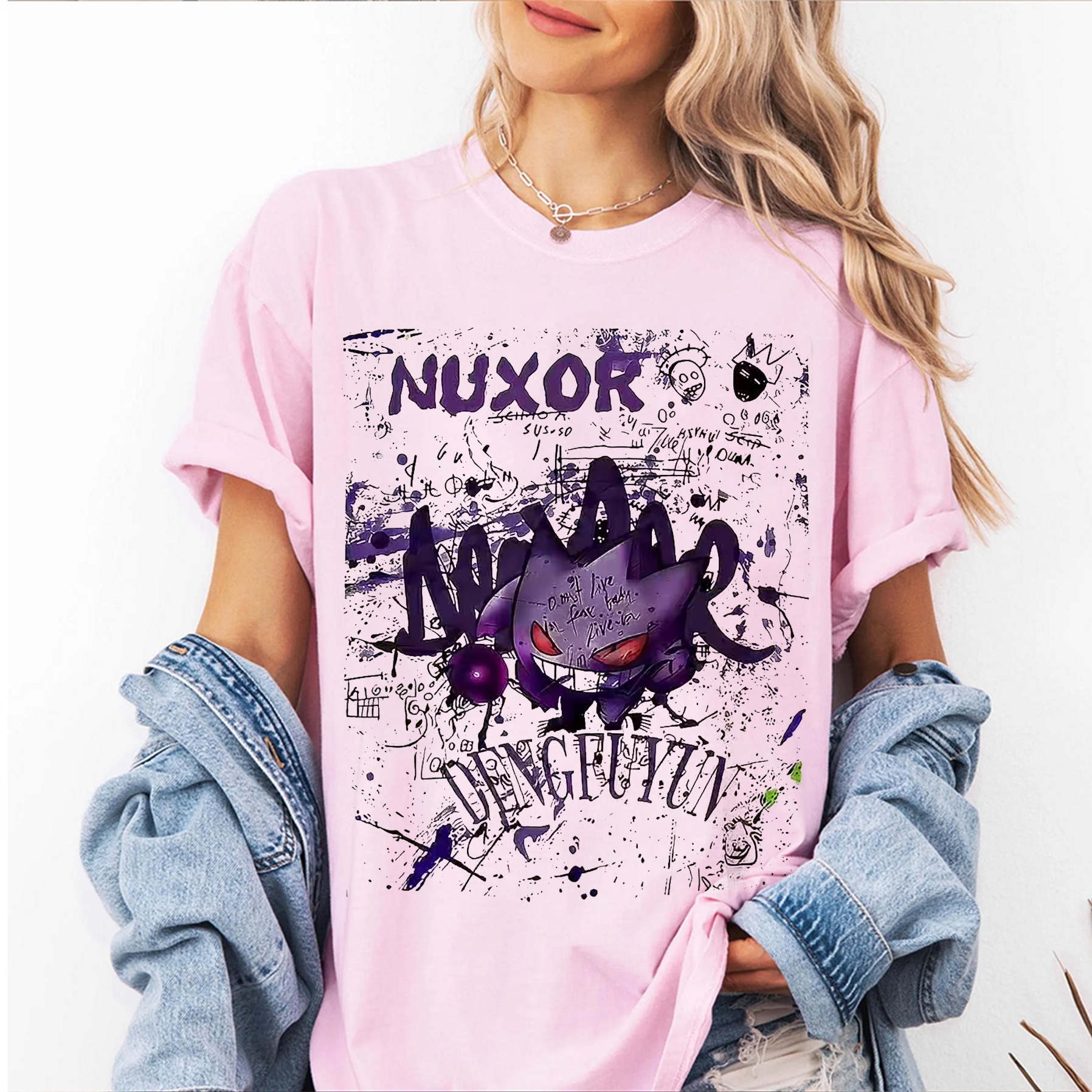 Gengar Unisex Shirts/Crewneck/Hoodie