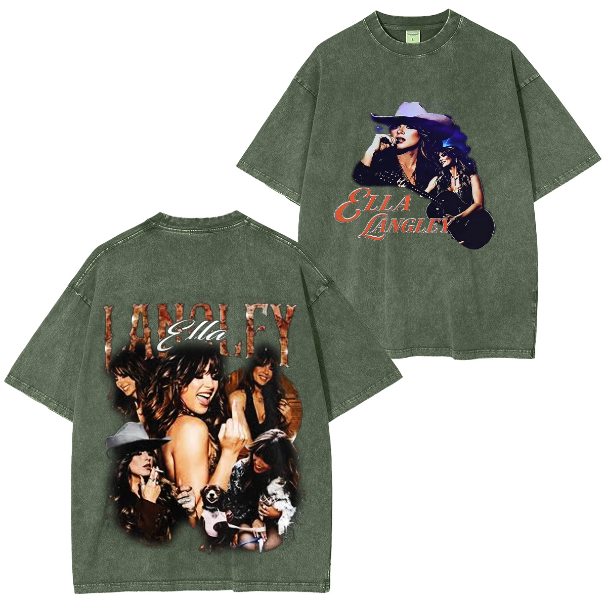 Ella Langley Unisex Washed T-Shirt
