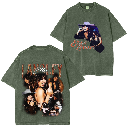 Ella Langley Unisex Washed T-Shirt