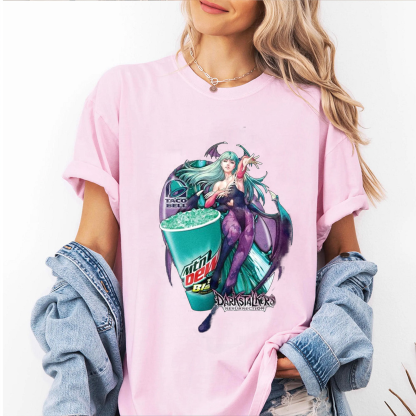 Taco Bell Baja Blast Darkstalkers Resurrection Oversized T-shirt/Crewneck/Hoodie