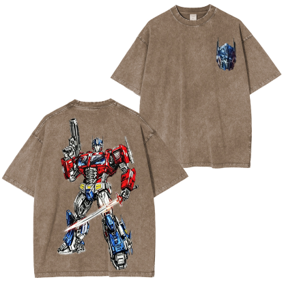 Optimus Prime Vintage Washed T-shirt/Crewneck/Hoodie