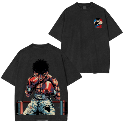 Hajime no Ippo Unisex Washed T-Shirt