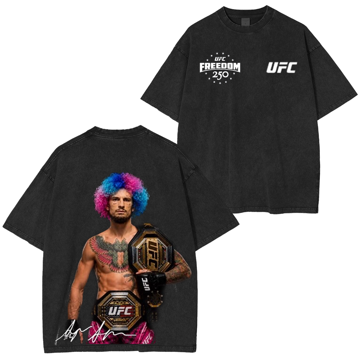 UFC Freedom 250 Unisex Washed T-Shirt
