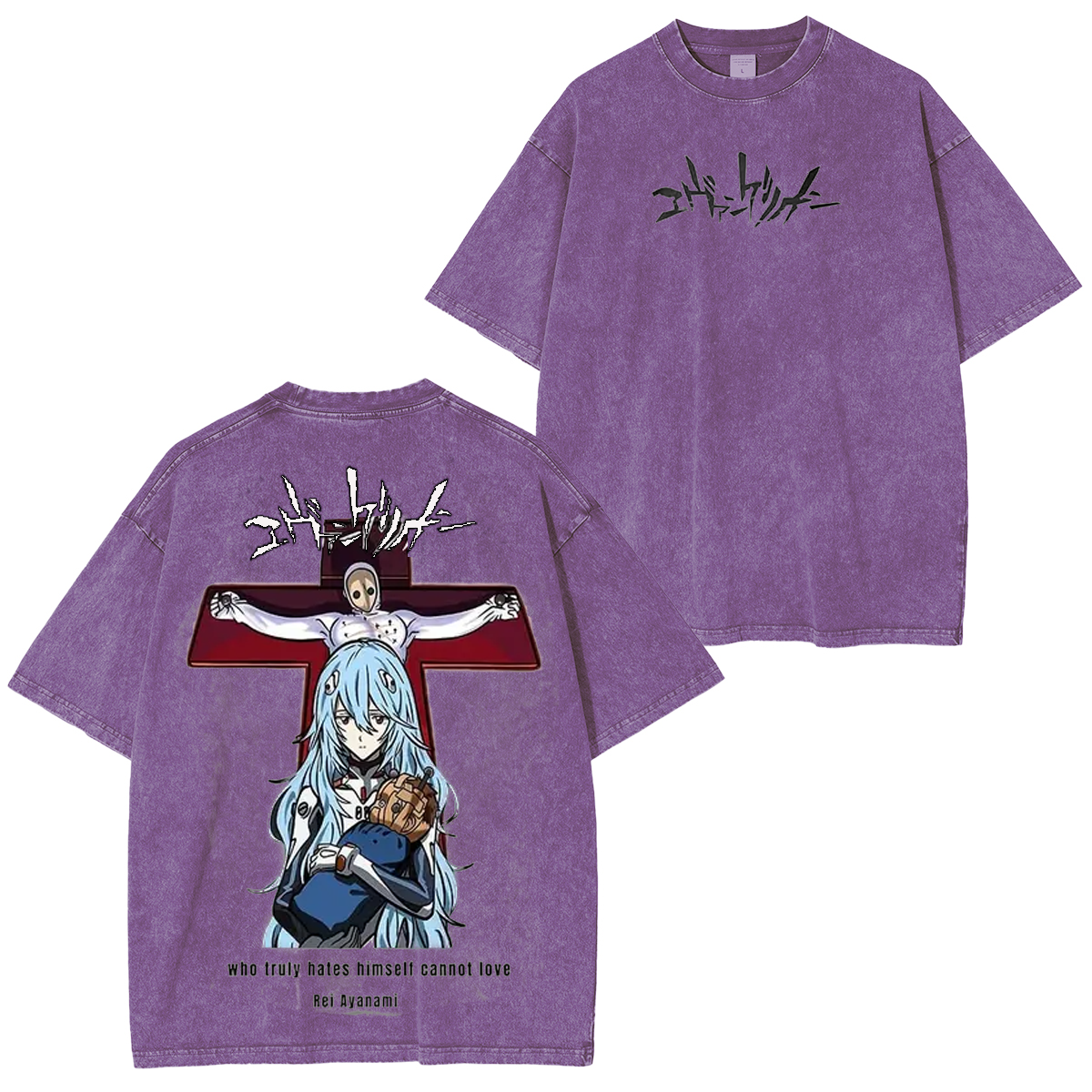 Neon Genesis Evangelion Vintage Washed T-shirt/Crewneck/Hoodie