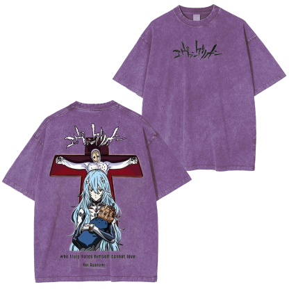 Neon Genesis Evangelion Vintage Washed T-shirt/Crewneck/Hoodie