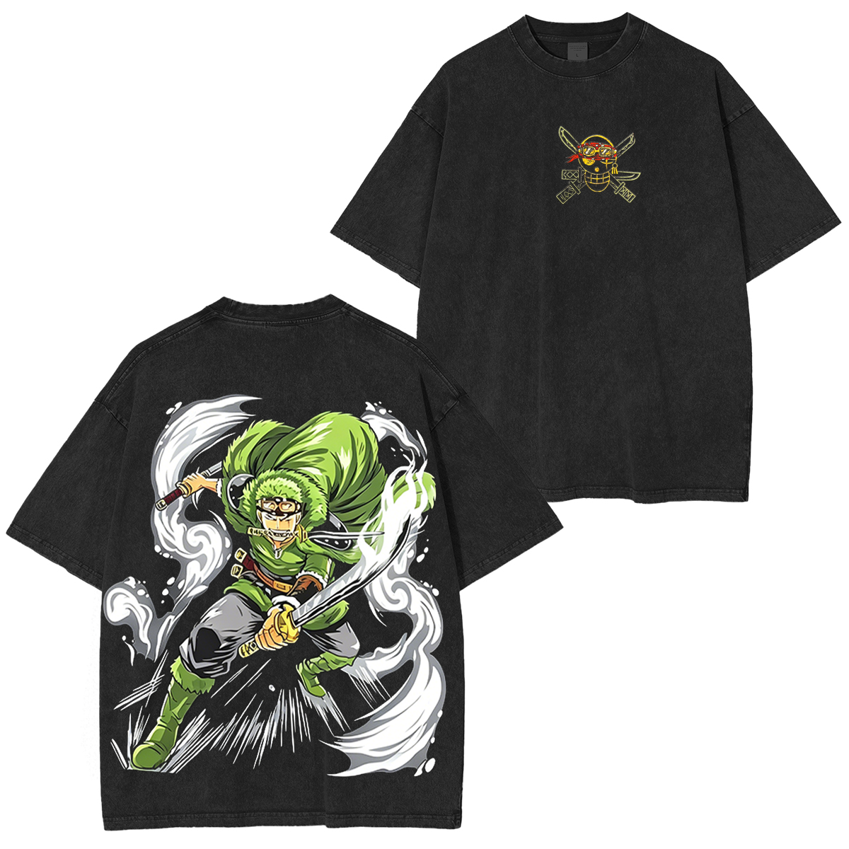 One Piece Unisex Washed T-Shirt