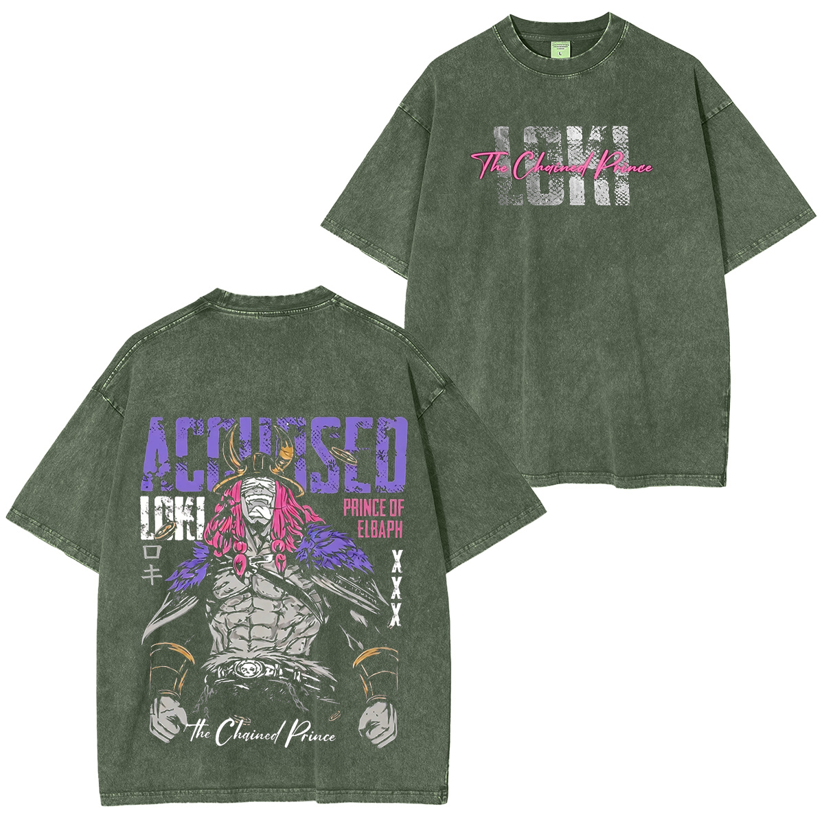 One Piece Unisex Washed T-Shirt