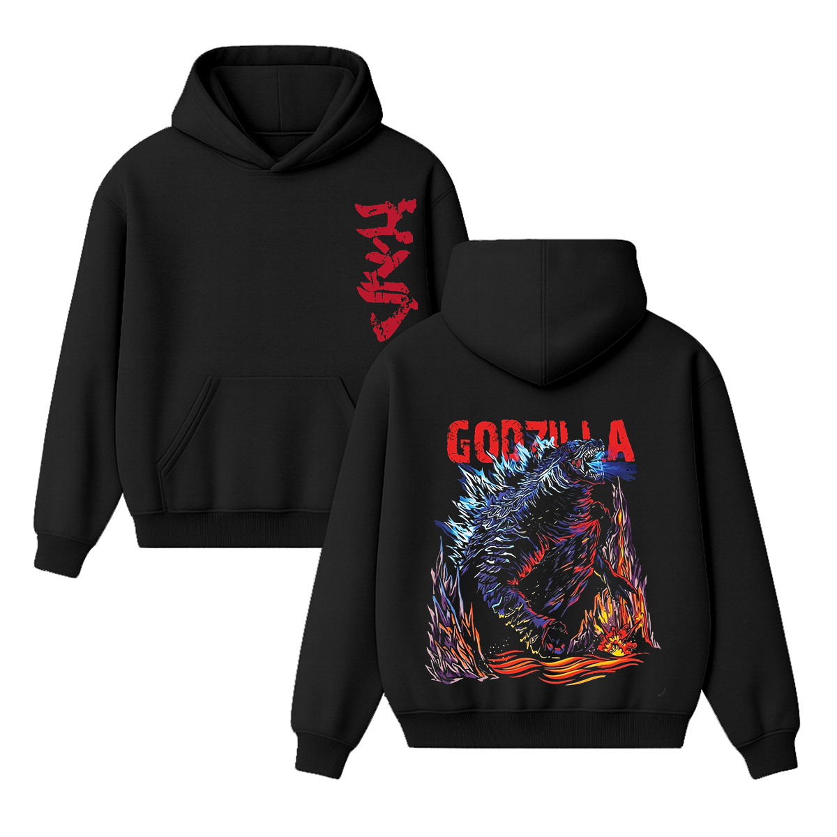 Vintage Godzilla Unisex Washed T-Shirt