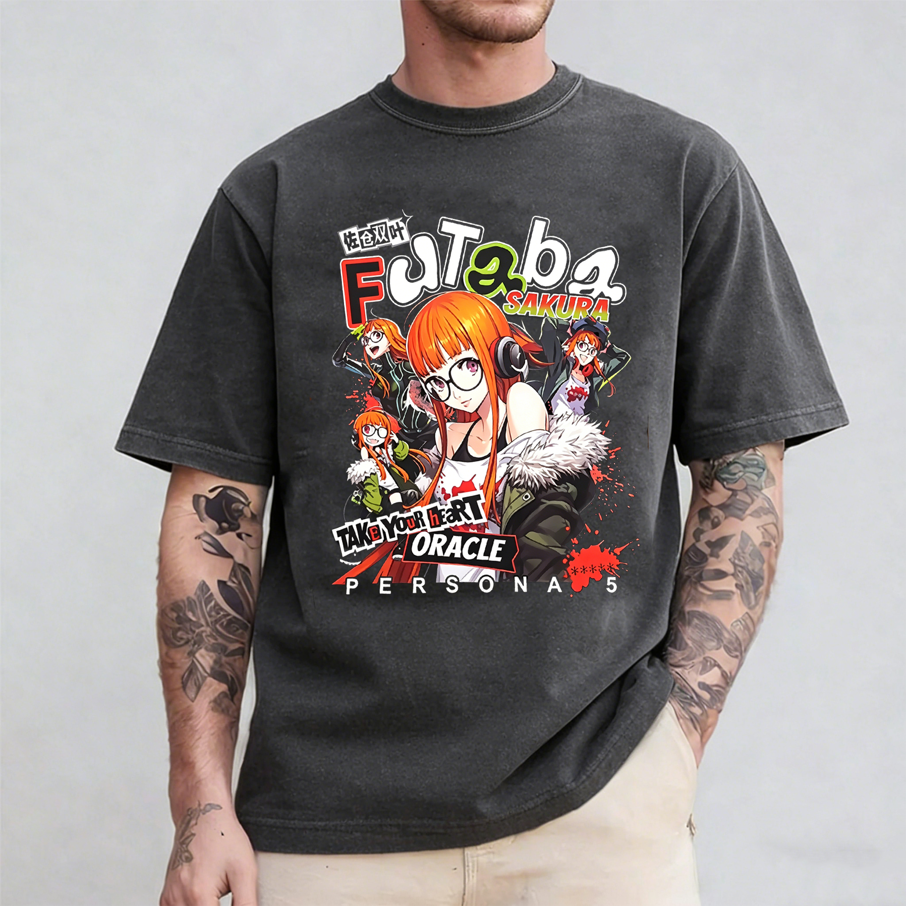 Futaba Sakura Persona  Oversized T-shirt/Crewneck/Hoodie