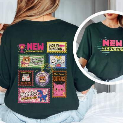 Dungeon Book Lover Book Stamps Oversized T-shirt/Crewneck/Hoodie