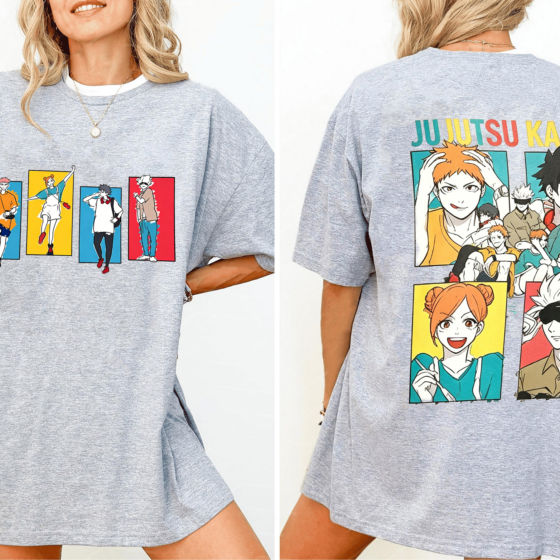 Jujutsu Kaisen Gojo Satoru Yuji Itadori Unisex Shirts/Crewneck/Hoodie