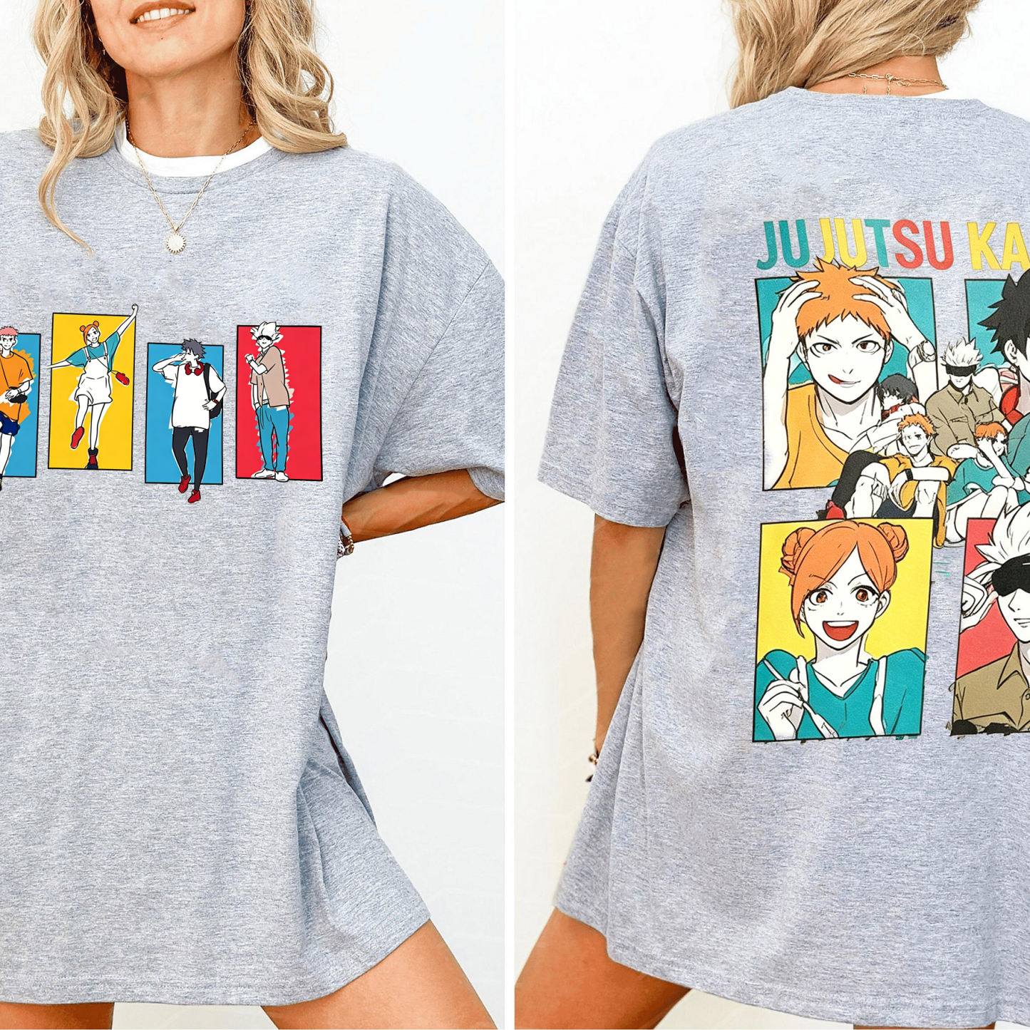Jujutsu Kaisen Gojo Satoru Yuji Itadori Unisex Shirts/Crewneck/Hoodie