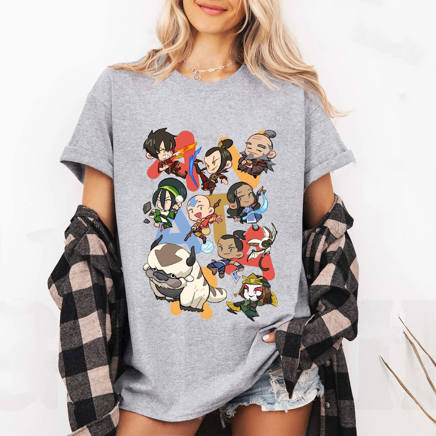 Avatar The Last Airbender Oversize Unisex Shirts/Crewneck/Hoodie