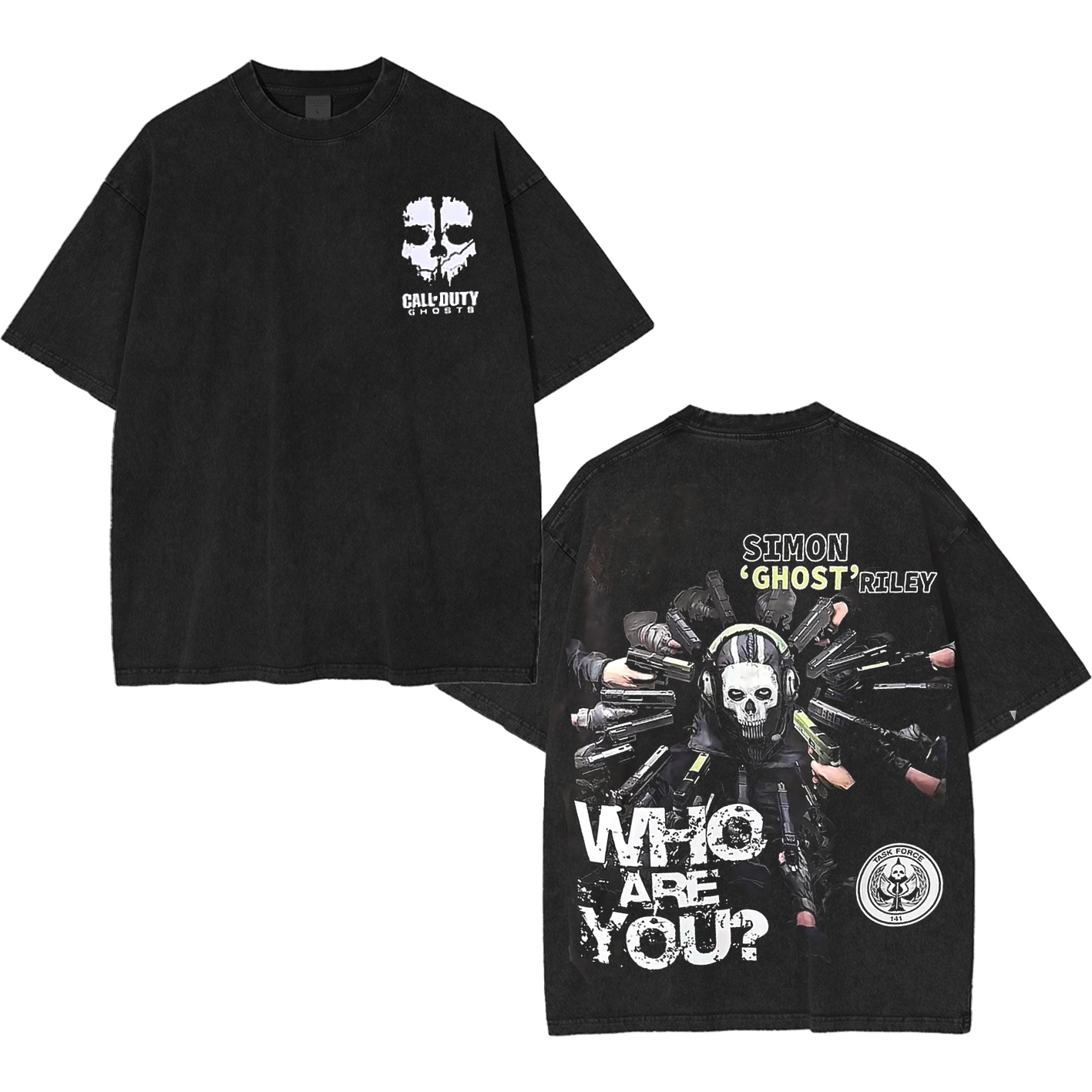 Call of Duty: Ghosts Unisex Washed T-Shirt