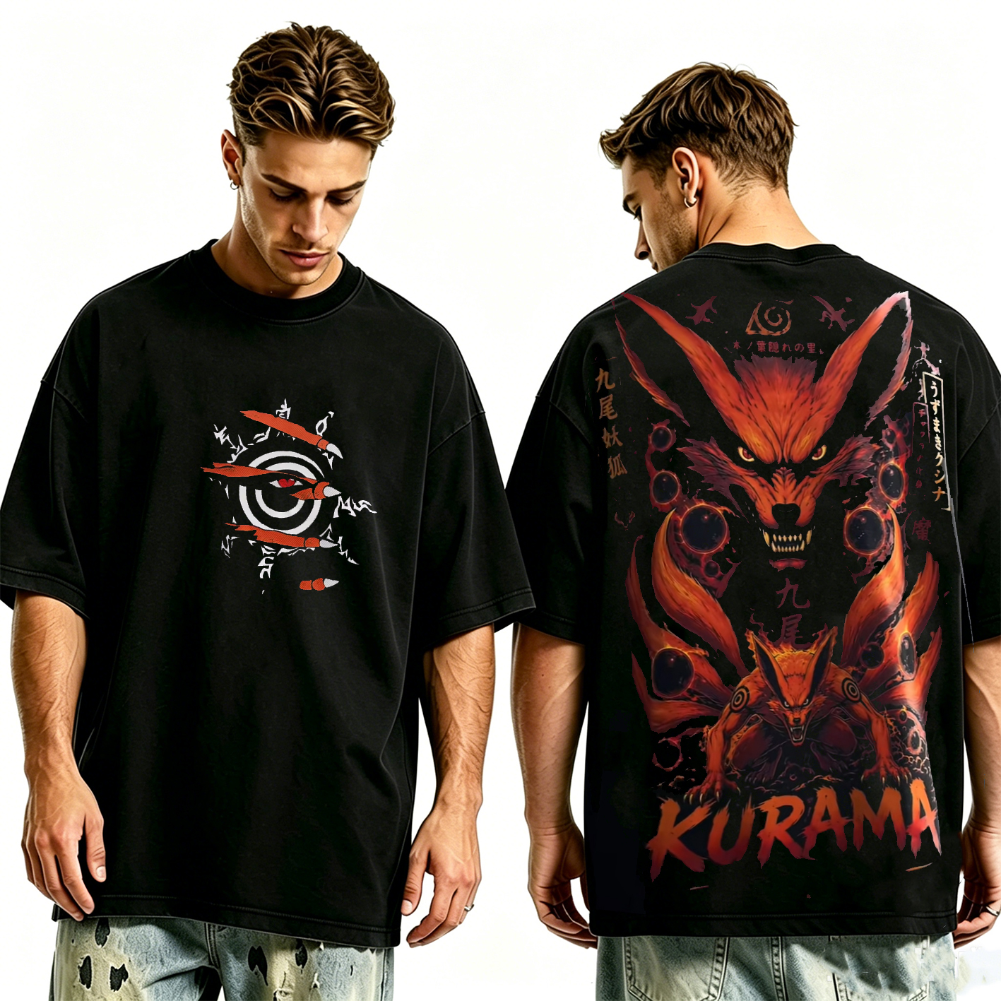 Kakashi Hatake - Naruto Oversized T-shirt/Crewneck/Hoodie