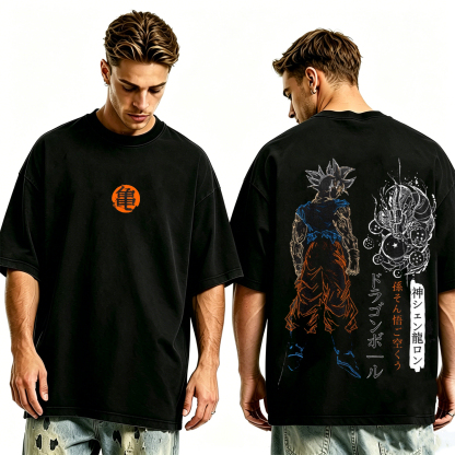 Goku Dragon Ball Vintage Unisex  Washed T-Shirt