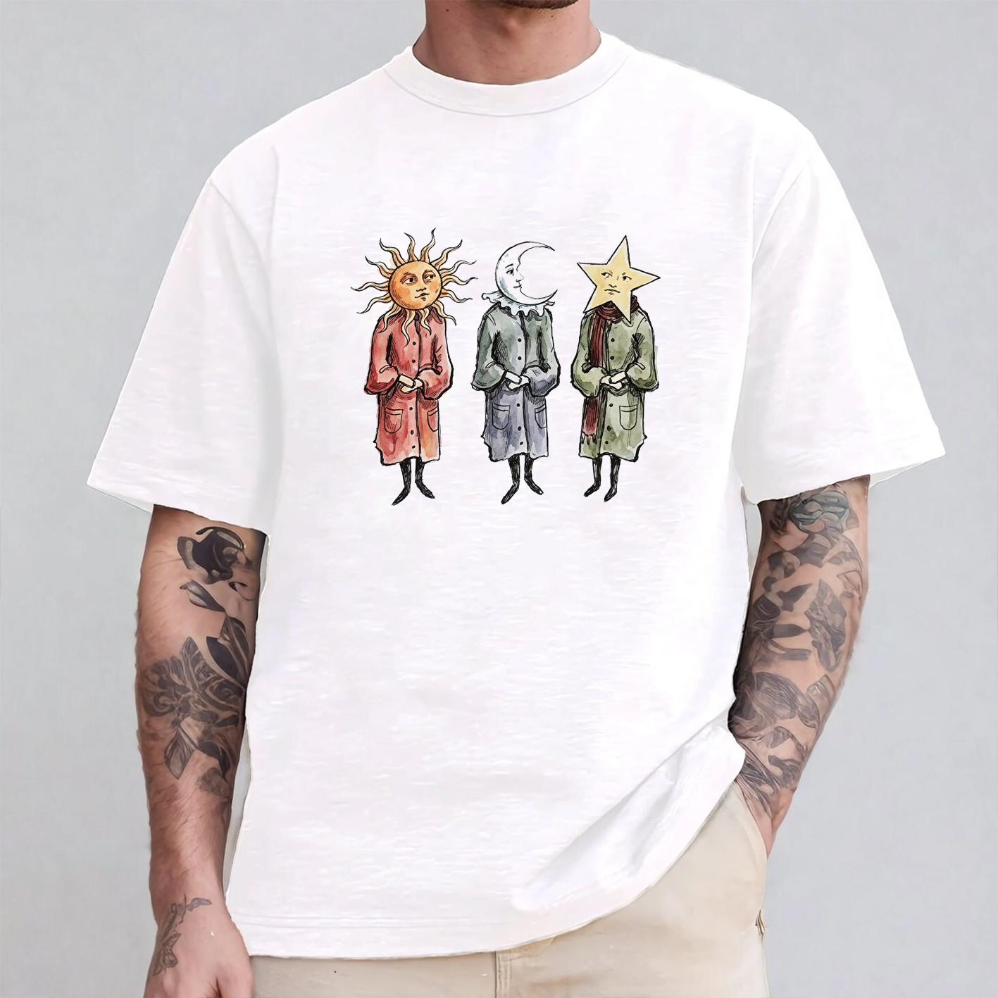 Three Stars And A Sun Unisex T-shirt/Crewneck/Hoodie