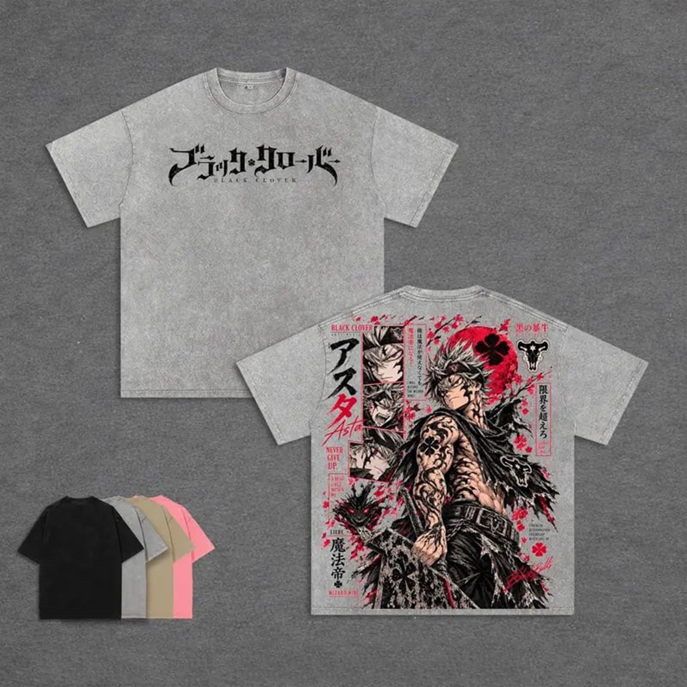 Asta Black Clover Oversized T-shirt/Crewneck/Hoodie