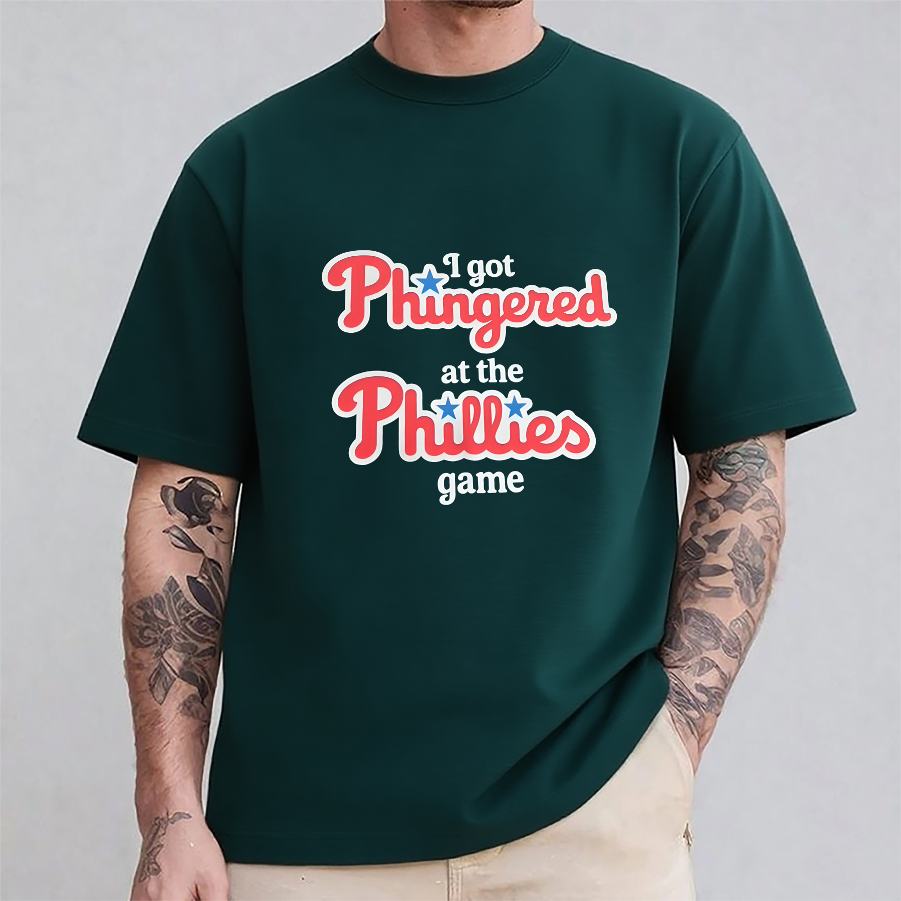 I Got Phingered At The Phillies Game Shirt
