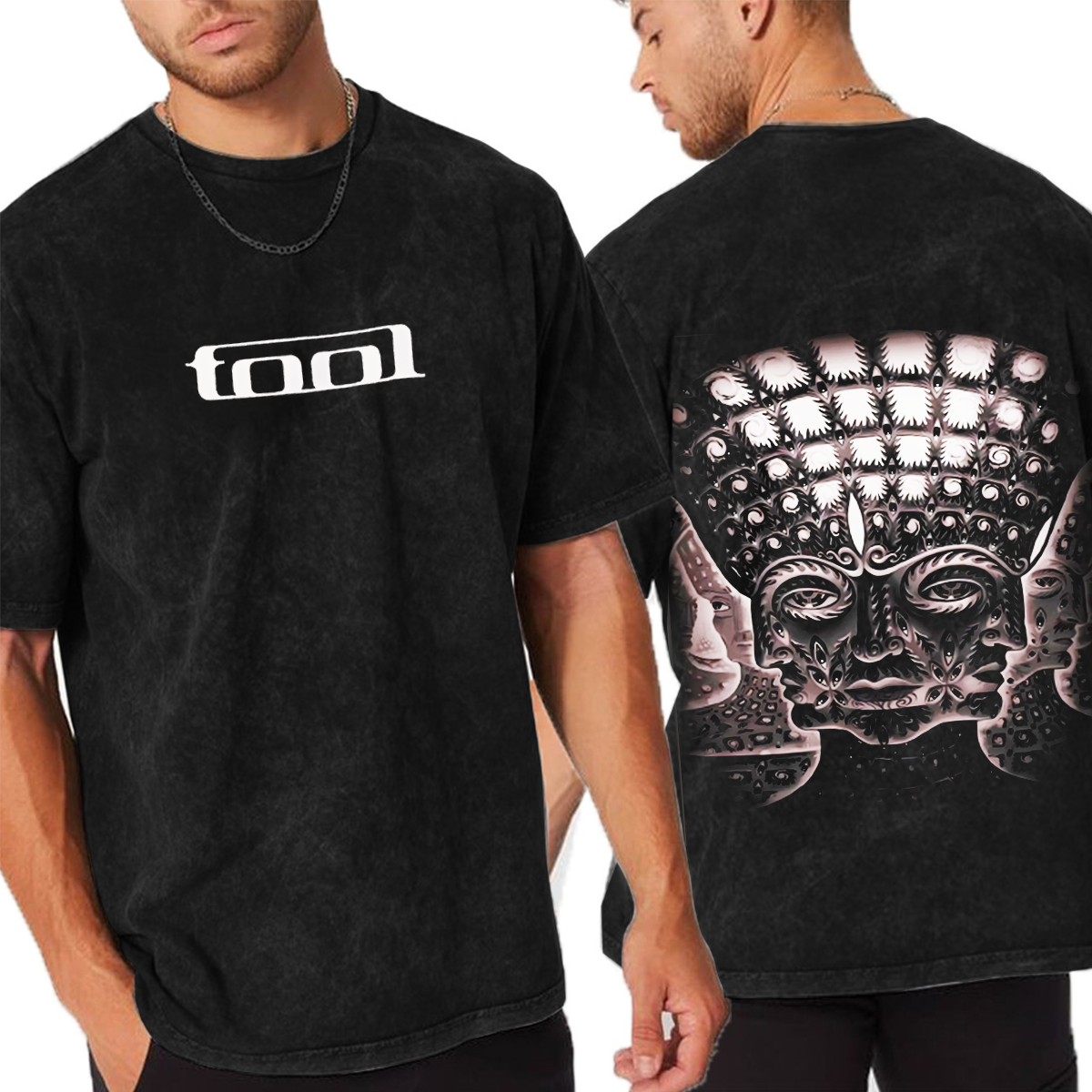 American Metal Concert Tour Band Unisex Washed T-Shirt