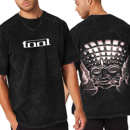 American Metal Concert Tour Band Unisex Washed T-Shirt