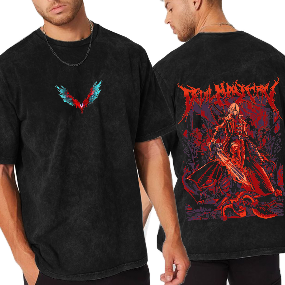 Devil May Cry 5 Vintage Oversized Tee