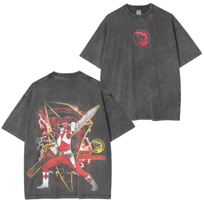Time Force Power Rangers Vintage T Shirt