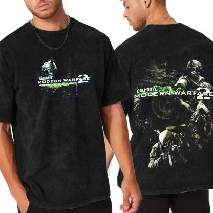 Call of duty Modern warfare 2 Unisex Washed T-Shirt