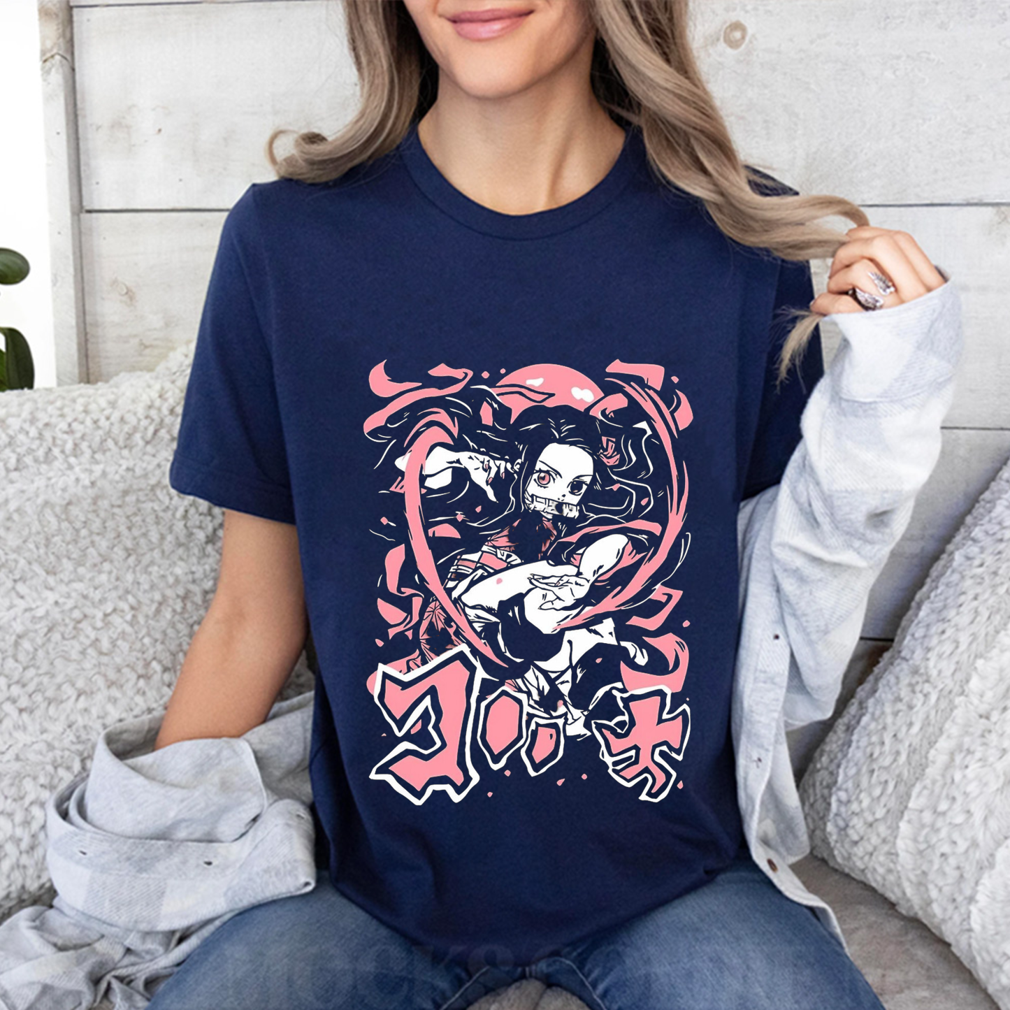 Kimetsu No Yaiba Nezuko Anime Unisex Shirt/Crewneck/Hoodie