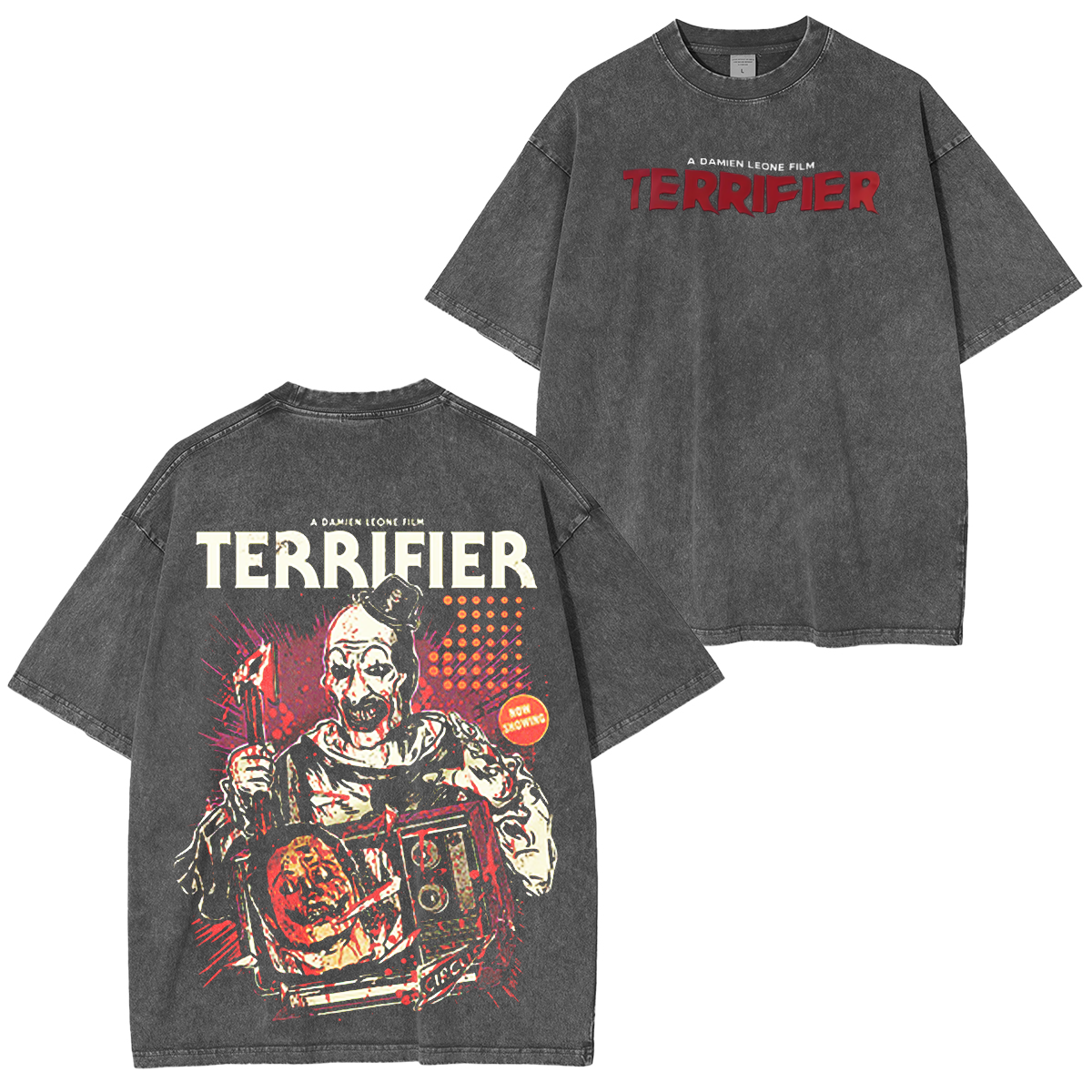 Terrifier "Art The Clown" Horror Movie T-Shirt