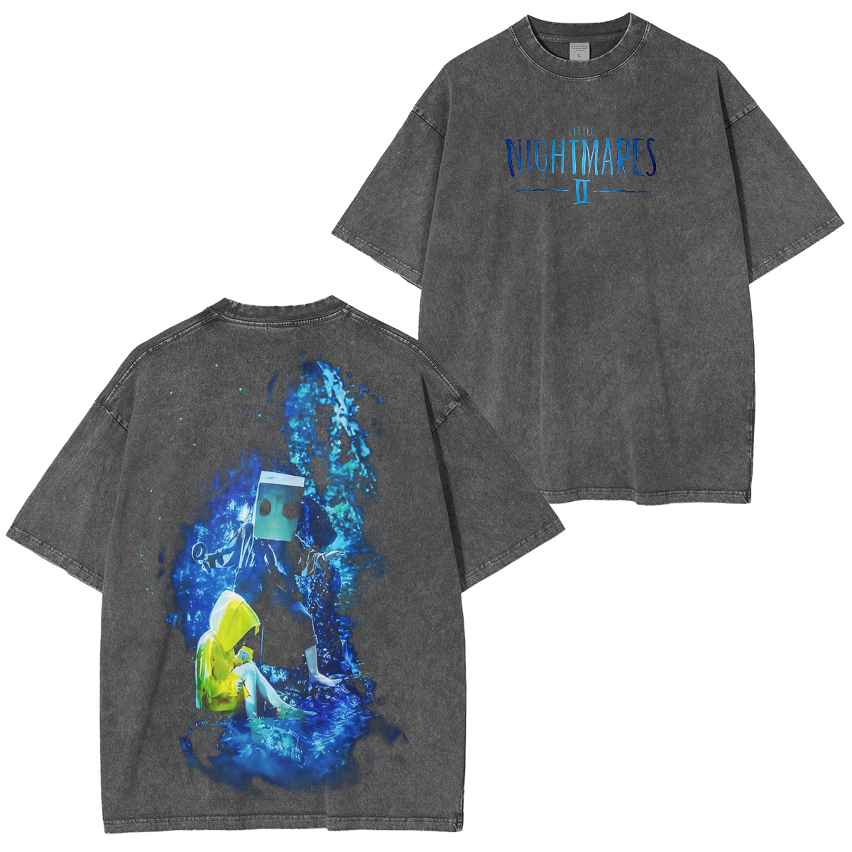 Vintage Little Nightmares Men Vintage Washed T-shirt/Crewneck/Hoodie
