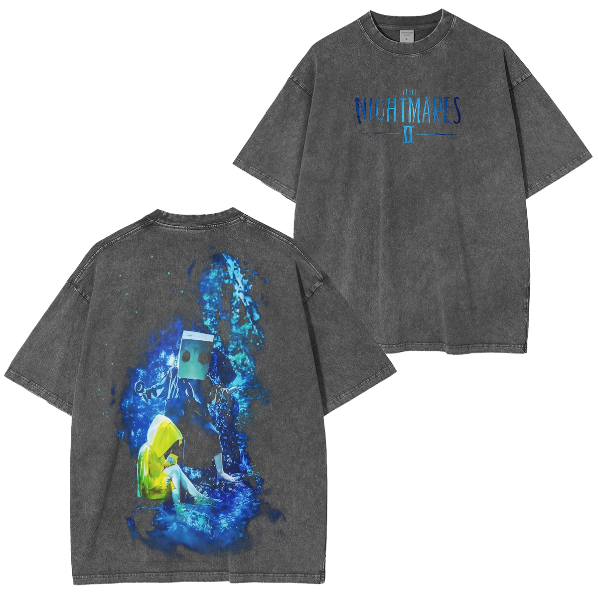 Vintage Little Nightmares Men Vintage Washed T-shirt/Crewneck/Hoodie