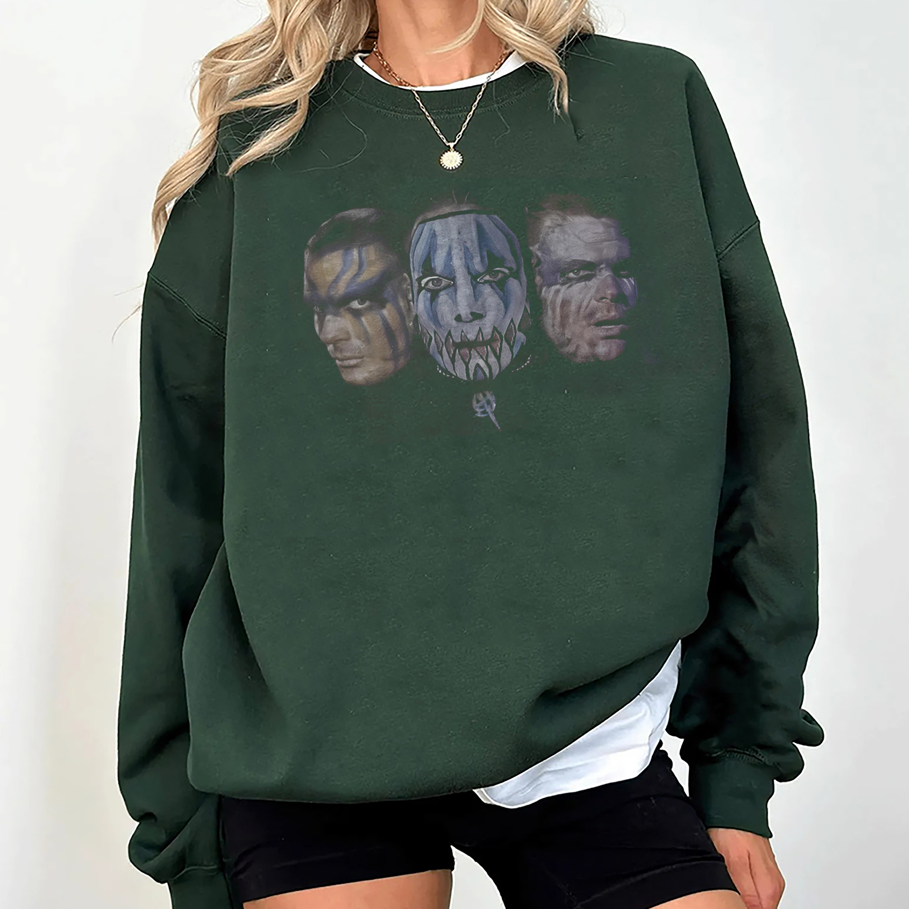 WWE wrestler Jeff Hardy Oversized T-shirt/Crewneck/Hoodie