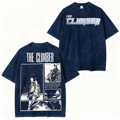 The Climber Manga Oversized Washed T-shirt/Crewneck/Hoodie