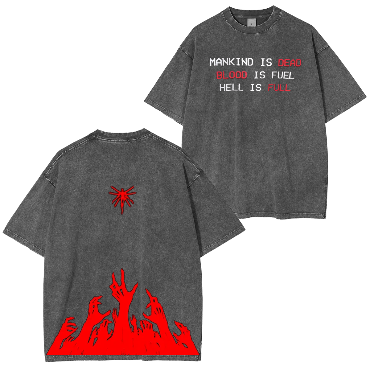 Heaven Pierce Her Vintage Washed T-shirt/Crewneck/Hoodie