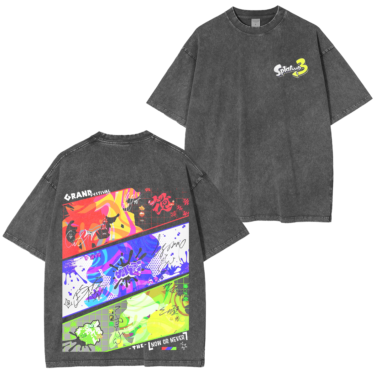 Splatoon 3 Washed T-Shirt
