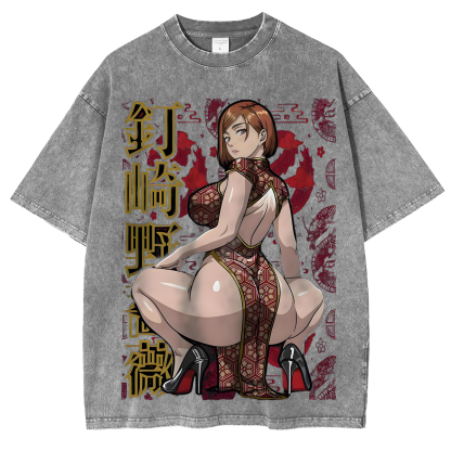 Nobara Kugisaki Washed T-Shirt
