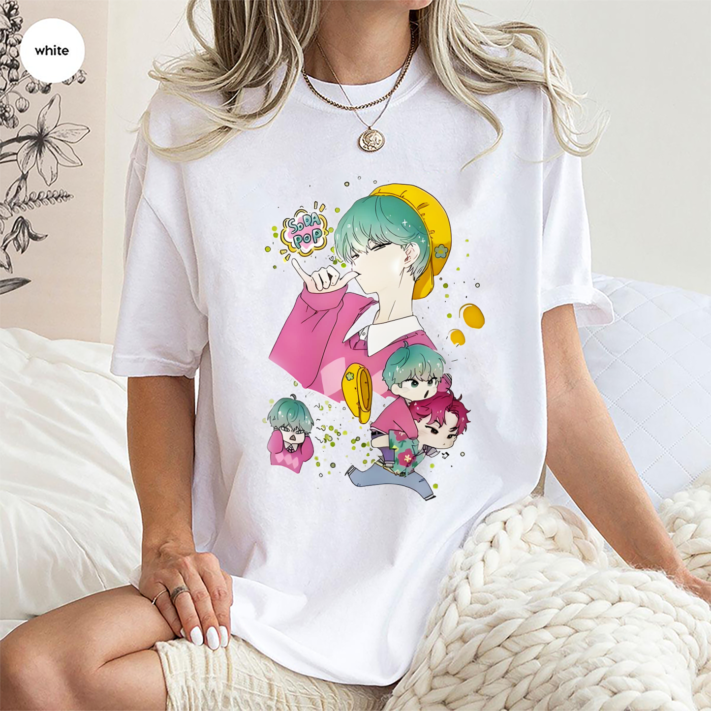 Saja Boys Kpop Demon Hunters Soda Pop Movie Fan Gift Unisex Shirt/Crewneck/Hoodie